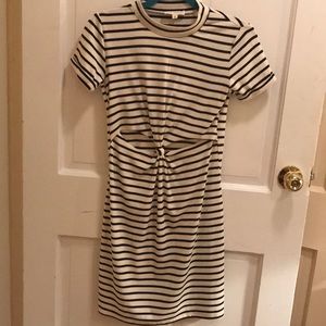 LA Hearts dress with cut outs